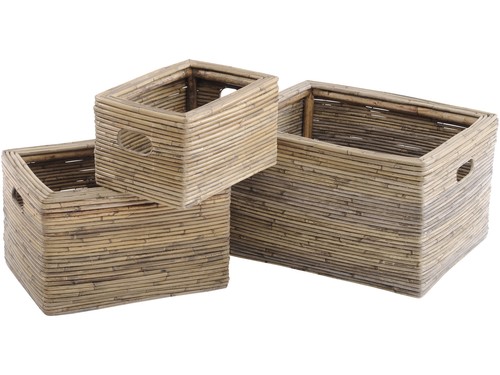  סלסלת עץ קטנה TOBA baskets
