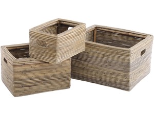  סלסלת עץ קטנה TOBA baskets