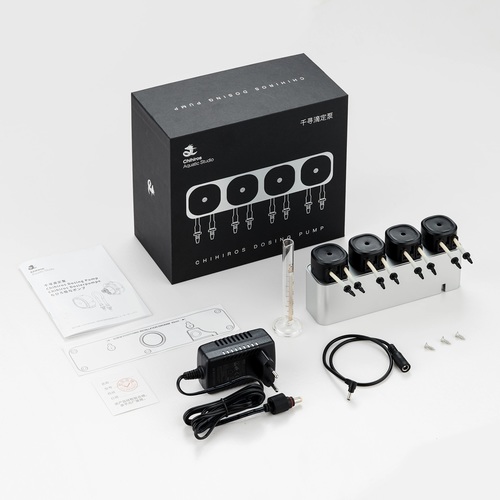 צ'ירוס סט משאבת מינון 4 ראשים + מיכלי תיסוף Chihiros Dosing System