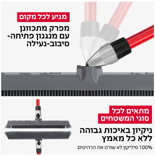 רב-מג 4 – מטאטא סיליקון מפרקי טירולר Tyroler
