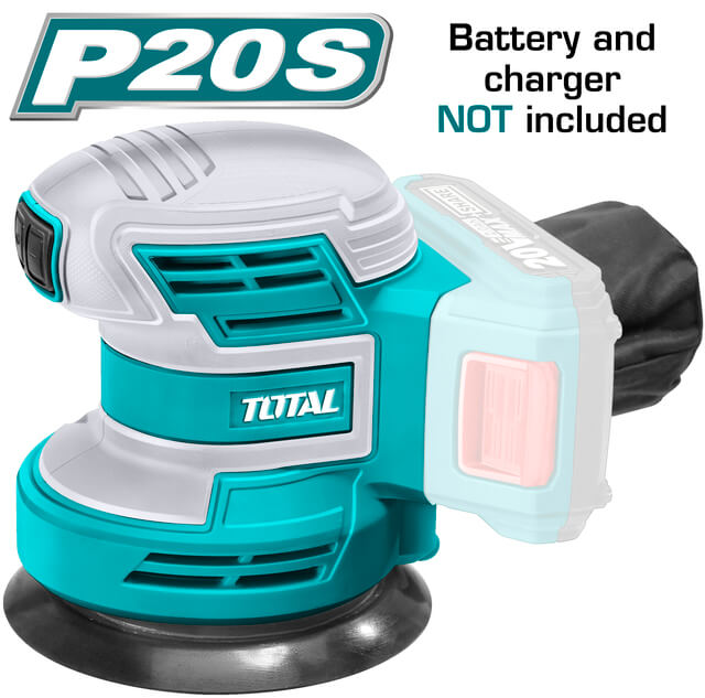 מלטשת אקצנטרית ליתיום תואמת 20V 125 מ"מ