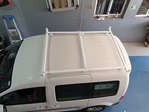 גשרון פלדה אובלי 1.5 מטר לרכבי לפורד קונקט/קנגו