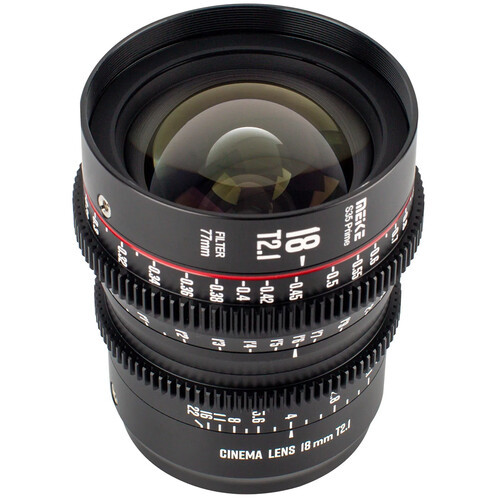 עדשת קולנוע Meike 18mm T2.1 Super35