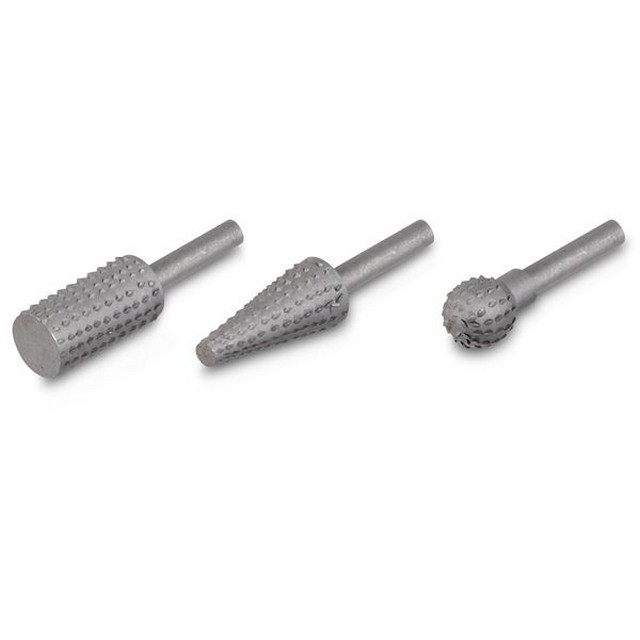 סט גילוף רוטרי לעץ - 3 חלקים  KRT017001