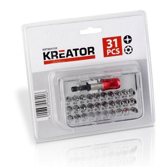 סט ביטים 31 חלקים KRT064550  *PZ/TX