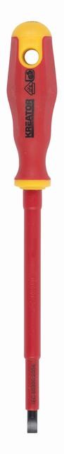 מברג שטוח מגנטי מבודד  KRT401205  VDE SL6.5x150