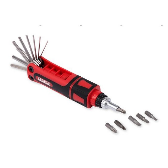 סט מפתחות 16 חלקים מולטי KRT410006  *HEX