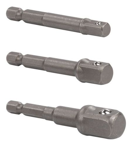 סט בוקסות מתאם ארוך 3 יח' 1/4+1/2+3/8 KRT502102