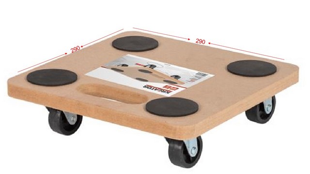 עגלת משא-משטח 200 ק"ג  290X290 מ"מ    KRT670002
