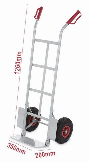 עגלת משא מתקפלת 200 ק"ג  350X200 מ"מ    KRT670302