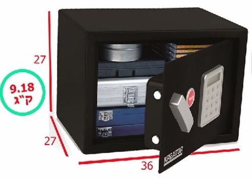 כספת אלקטרונית + מסך בגודל  250x350x250 מ