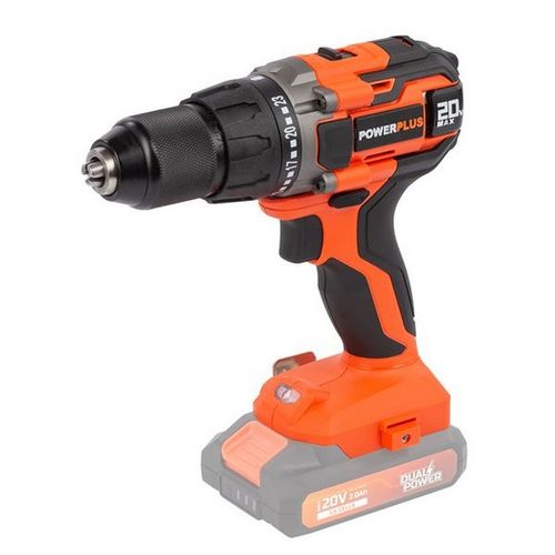 מקדחה / מברגה POWDP15100  20V - גוף