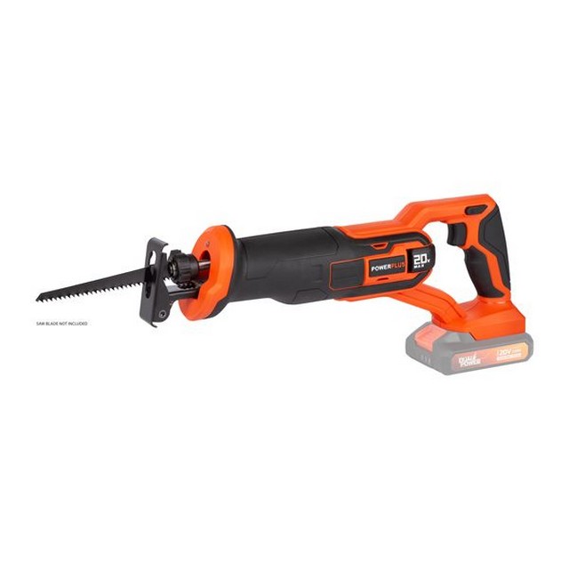 מסור חרב לחיתוך צינורות/ענפים POWDP25100  20V - גוף