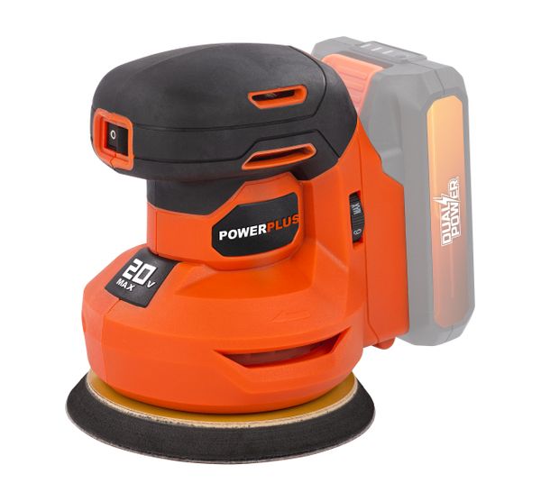 מלטשת אקסצנטרית POWDP50400  20V - גוף