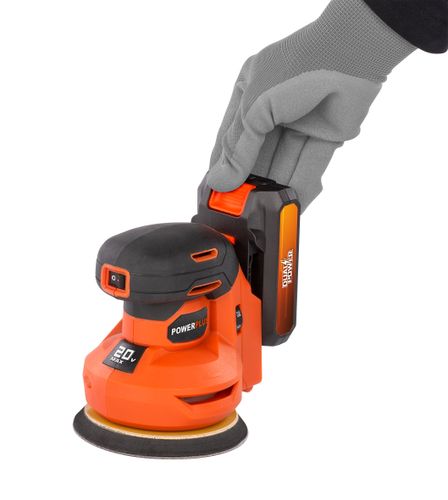 מלטשת אקסצנטרית 20 וולט (ללא מטען וסוללה) POWDP50400