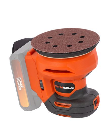 מלטשת אקסצנטרית POWDP50400  20V - גוף