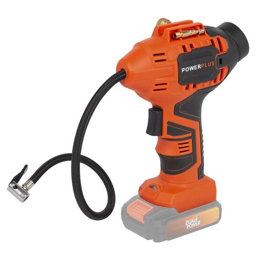 אקדח קומפרסור לרכב נטען POWDP7020  20V - גוף