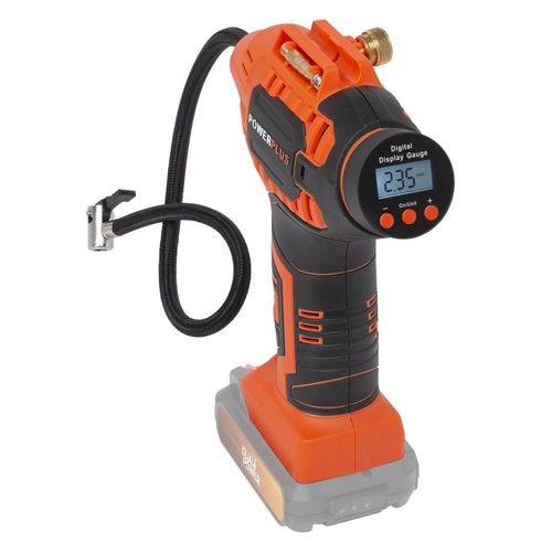 אקדח קומפרסור לרכב נטען POWDP7020  20V - גוף