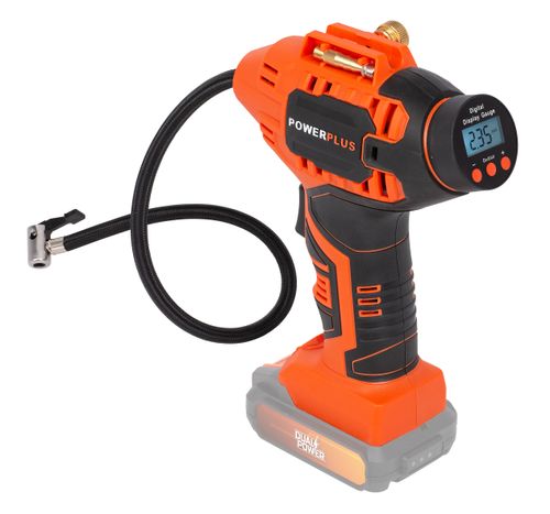 אקדח קומפרסור לרכב נטען POWDP7020  20V - גוף