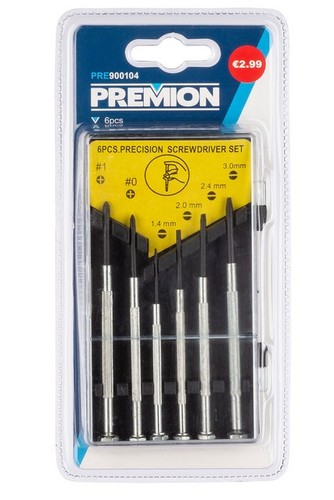 סט מברגי דיוק 6 חלקים  PRE900104