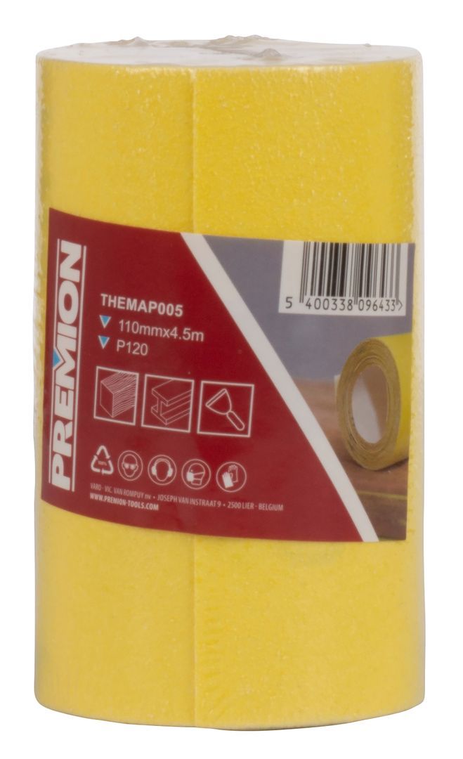 נייר ליטוש בגליל THEMAP005  110MMx4,5M  G120