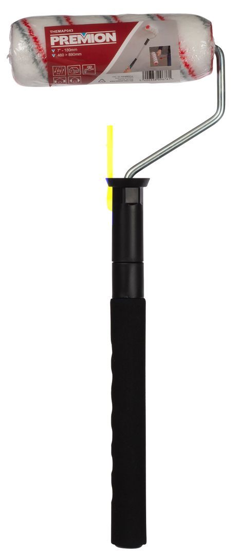 רולר צביעה פוליאסטר טלסקופי  7" מתארך  THEMAP043