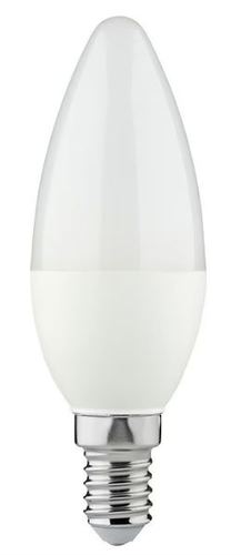 נורת נר חלבי לבן חם  MIDEA  C37  LED 5W  הברגה E14