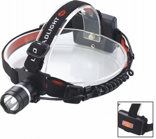 פנס ראש  3W LED אלומיניום כולל סוללה BH-5509