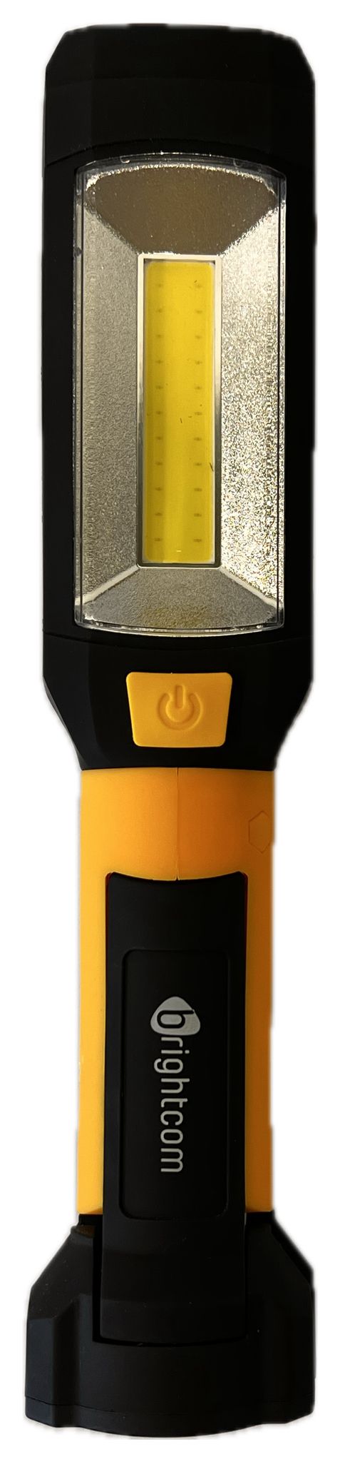 פנס LED מגנט מפרקי עומד 1W+3W צהוב 12 יחידות במגש