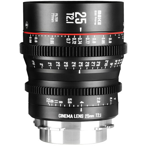 עדשת קולנוע Meike 25mm T2.1 Super35 