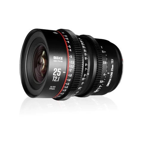 עדשת קולנוע Meike 25mm T2.1 Super35 