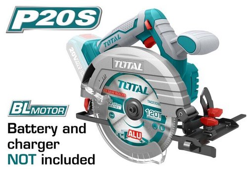 מסור עגול ליתיום 4600RPM 20V 165 מ