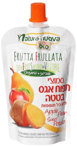 סמוצי תפוח אגס בטטה אורגניים