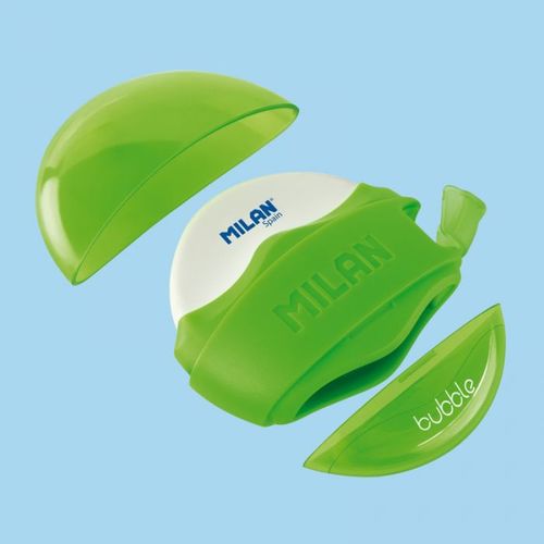 מחדד משולב עם מחק MILAN BUBBLE 