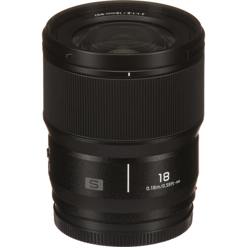 עדשה Panasonic Lumix S 18mm f/1.8