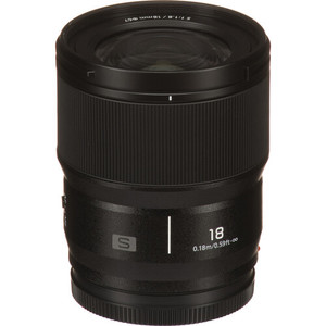 עדשה Panasonic Lumix S 18mm f/1.8