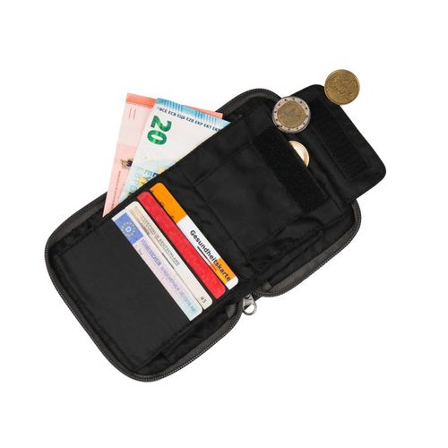 ZIP MONEY BOX ארנק אפור מבית GoNature