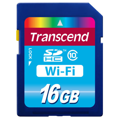Transcend SDHC 16GB Wi-Fi Class10