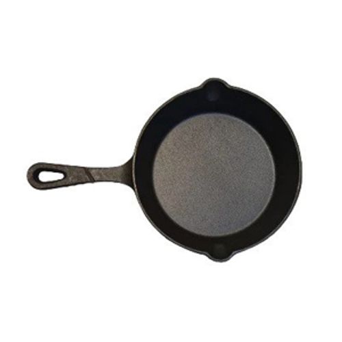 מחבת חלקה מברזל יצוק 20 ס
