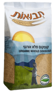 קוסקוס מלא אורגני 500 גרם תבואות