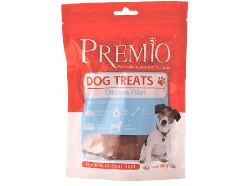 חטיף פרמיו לכלב פילה עוף 100 גרם