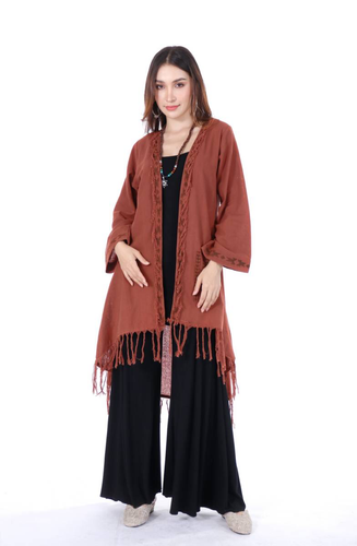 עליונית בלוק פרינט plus size