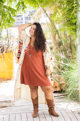 עליונית גלימה plus size