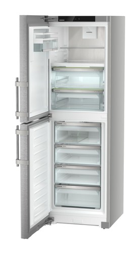 מקרר BioFresh עם מקפיא תחתון LIEBEHRR נירוסטה דגם: SBNsdd5264
