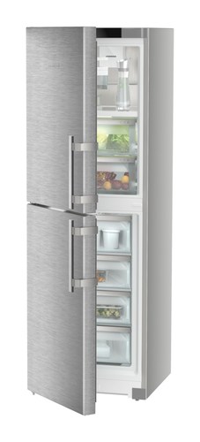 מקרר BioFresh עם מקפיא תחתון LIEBEHRR נירוסטה דגם: SBNsdd5264