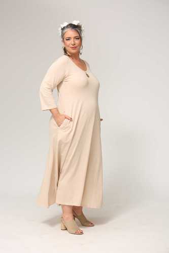 שמלת במבו plus size