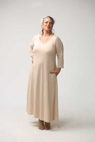 שמלת במבו plus size