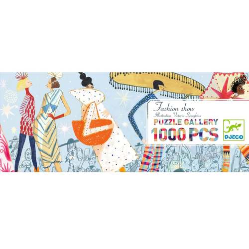 פאזל תצוגת אופנה 1000 חלקים מבית DJECO