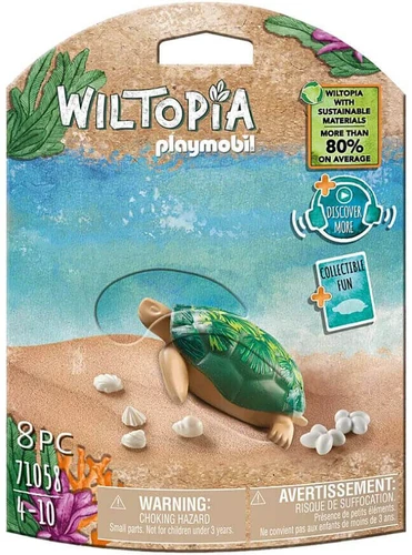 משחק פליימוביל Wiltopia - צב ענק לגלאי 4+