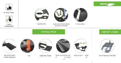 ליפט לאופנועים 700 ק